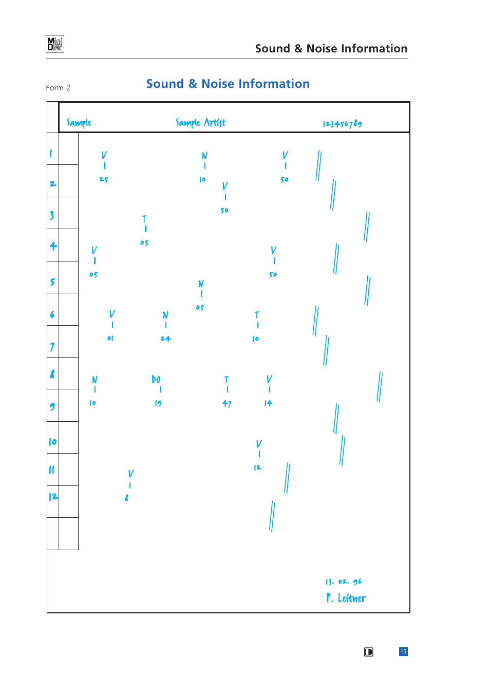 P. leitner | Sony MINIDISC User Manual | Page 17 / 30