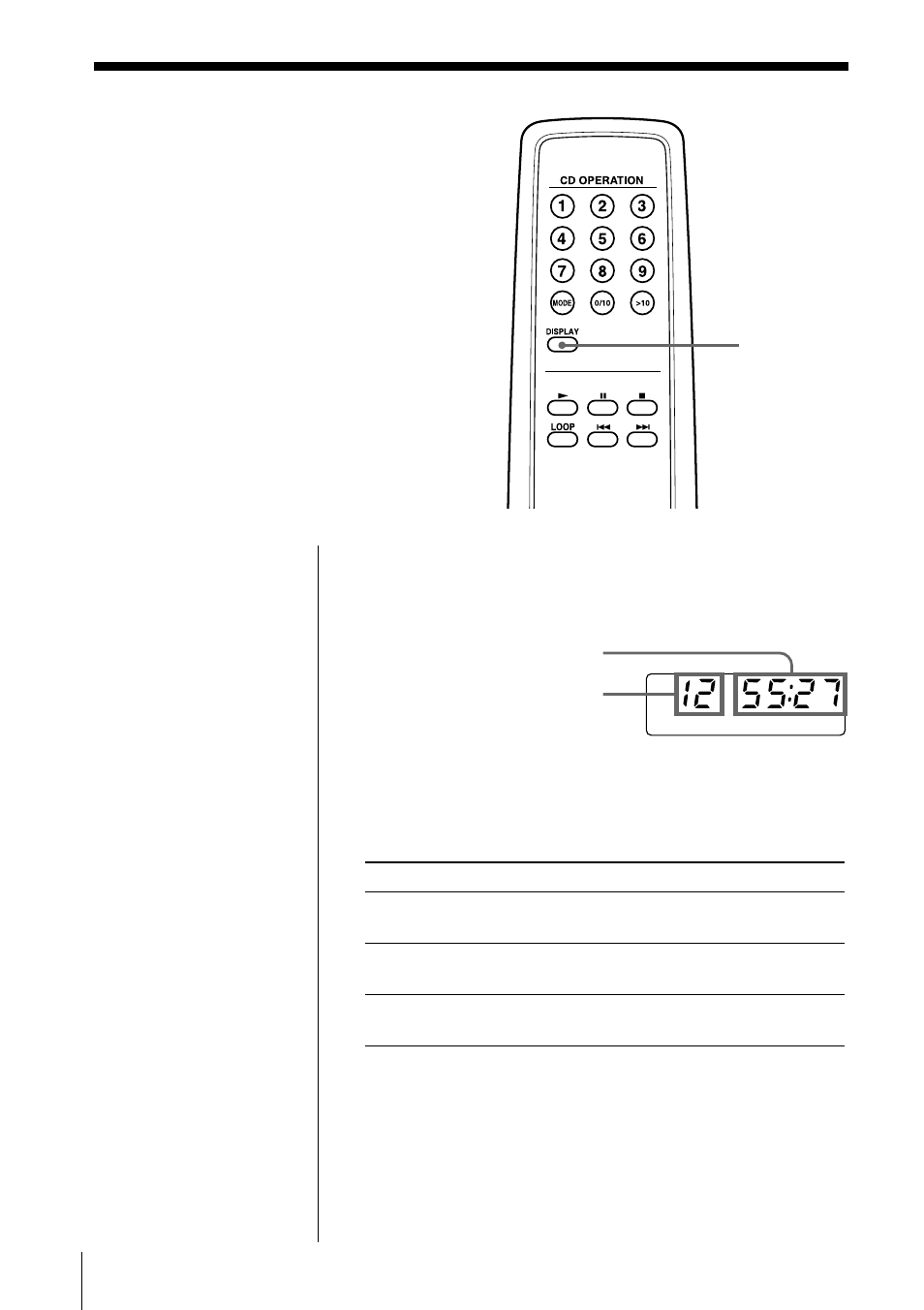 Using the display | Sony CFD-CD777L User Manual | Page 14 / 32