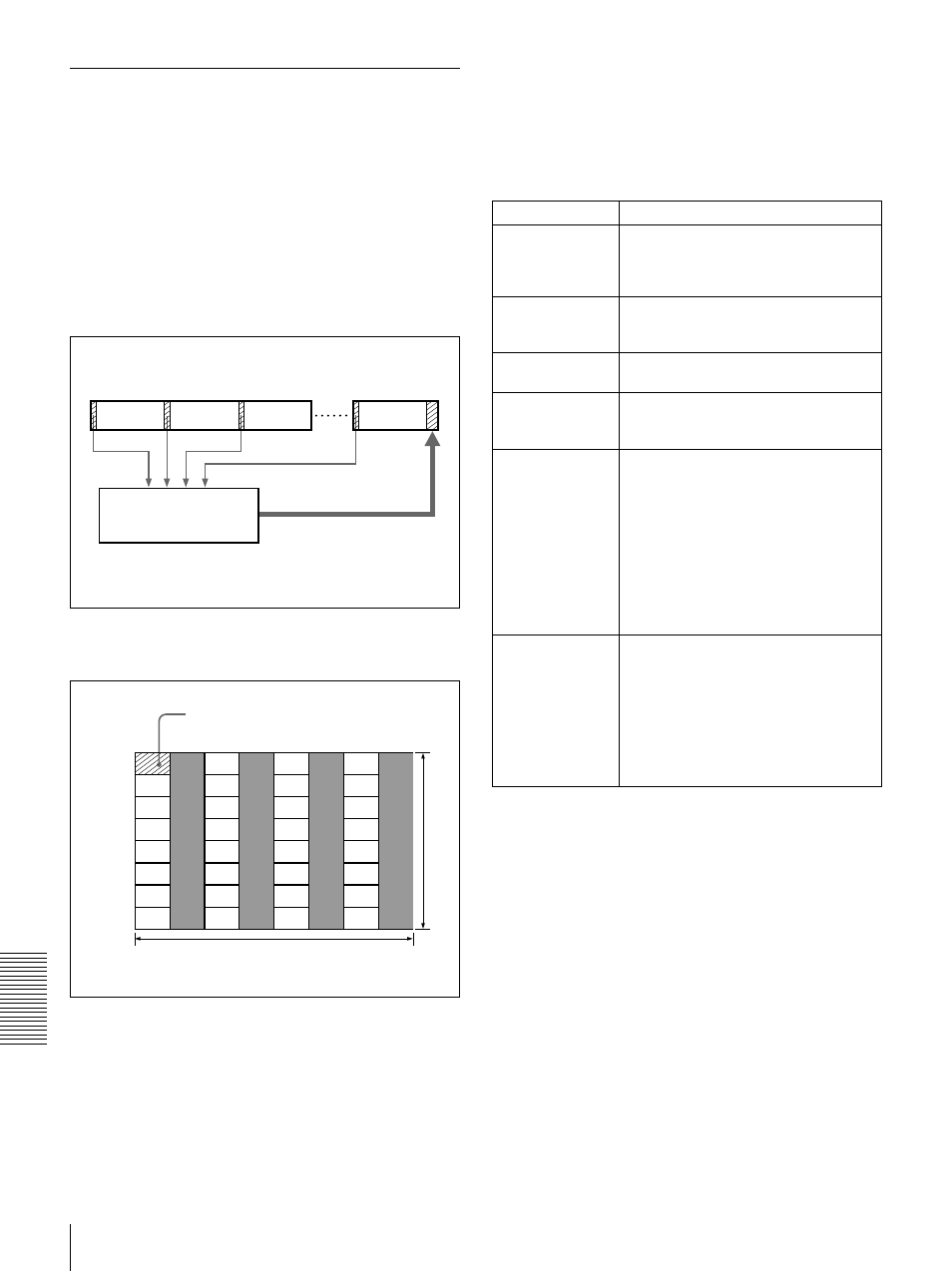 Data generated when shooting, Index pictures, Cliplink log data | Sony DSR-1800 User Manual | Page 106 / 116