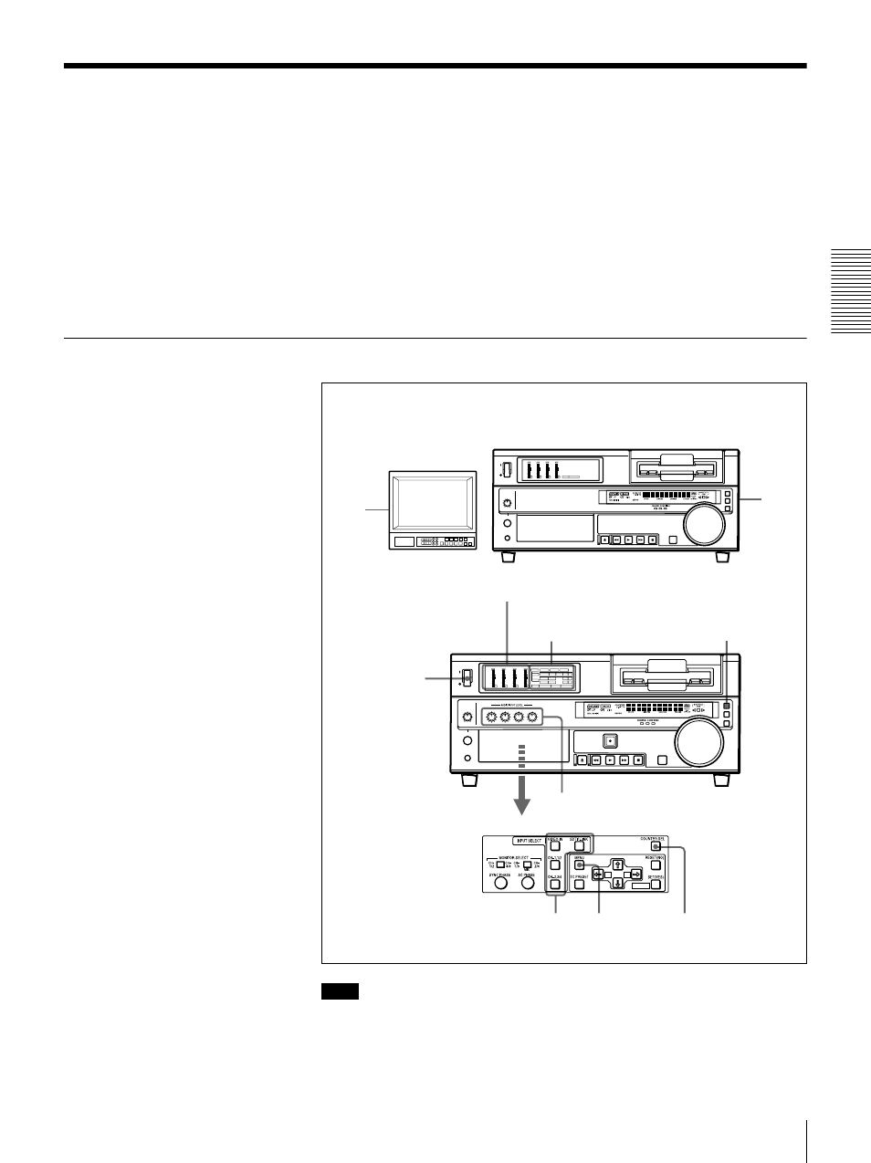 Recording, Settings for recording | Sony DSR-1800 User Manual | Page 25 / 116