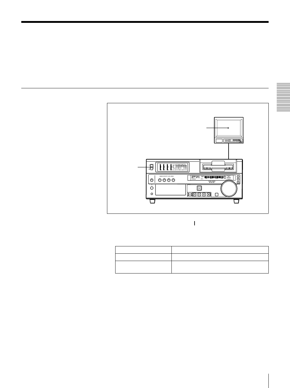 Playback, Settings for playback | Sony DSR-1800 User Manual | Page 31 / 116
