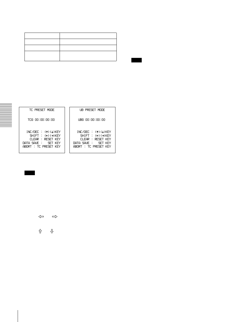 Advancement of internal time code generator | Sony DSR-1800 User Manual | Page 44 / 116