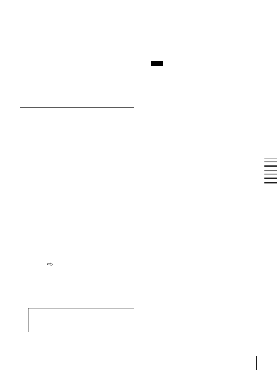 Returning menu settings to their factory default, Settings | Sony DSR-1800 User Manual | Page 73 / 116