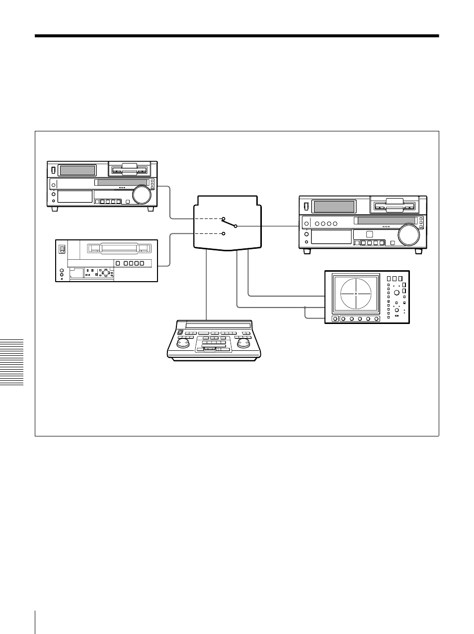 Adjusting the sync and subcarrier phases | Sony DSR-1800 User Manual | Page 88 / 116