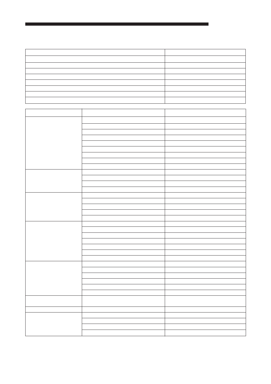 Third party support contact (in the usa) | Sony SDT-S9000/BM User Manual | Page 23 / 24