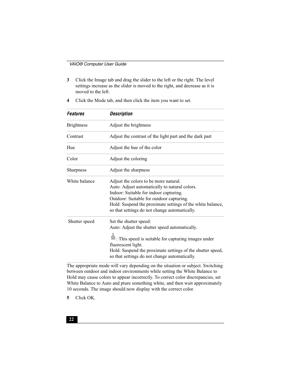 Sony VAIO Viao PictureBook Computer User Manual | Page 22 / 146