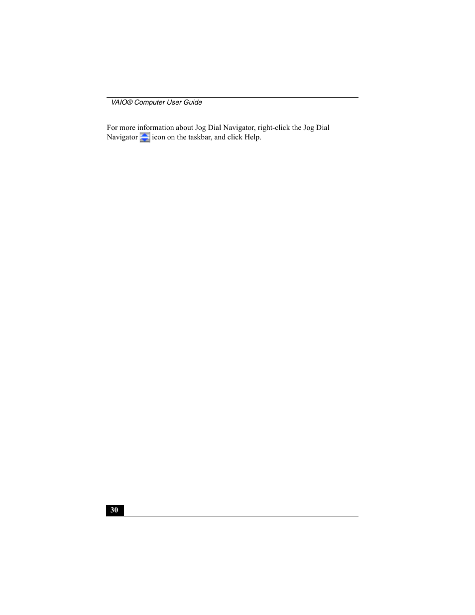 Sony VAIO Viao PictureBook Computer User Manual | Page 30 / 146