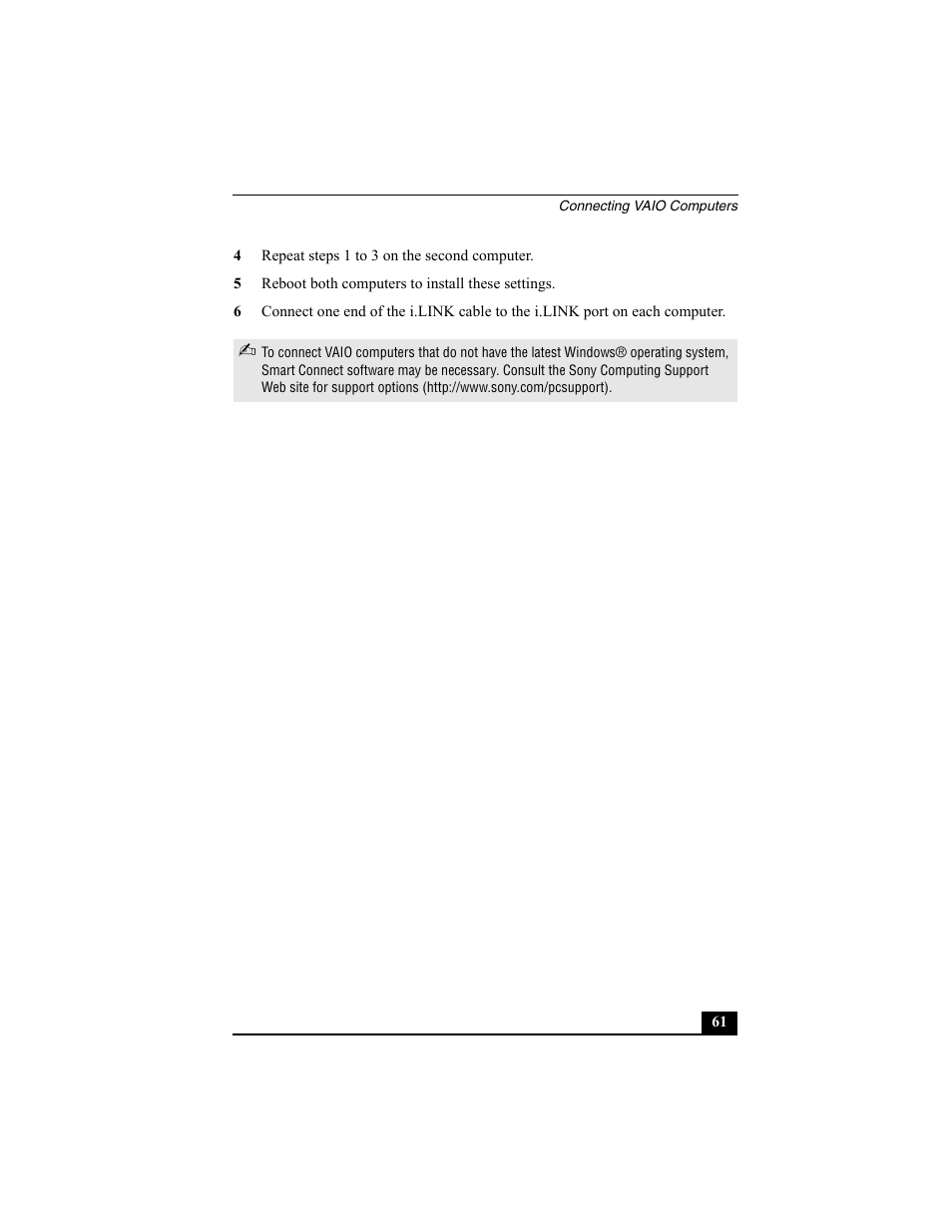 Sony VAIO Viao PictureBook Computer User Manual | Page 61 / 146