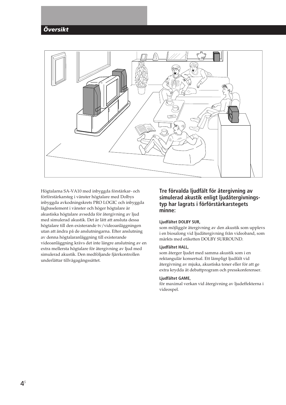 Sony SA-VA10 User Manual | Page 95 / 123