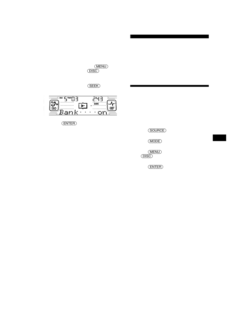 Radio, Storing stations automatically, Best tuning memory (btm) | Sony CDX-CA850X User Manual | Page 13 / 92