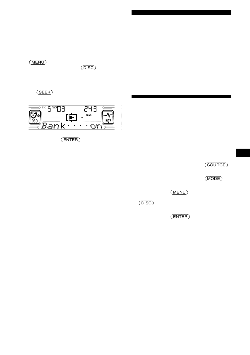 Radio, Mémorisation automatique des stations, Mémorisation des meilleurs émetteurs (btm) | Sony CDX-CA850X User Manual | Page 41 / 92