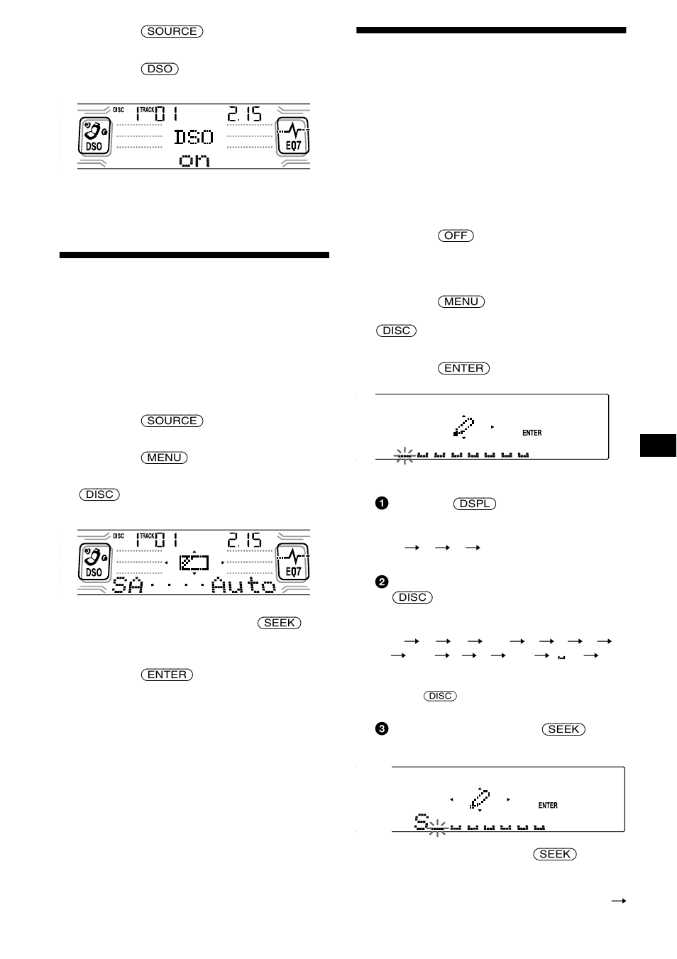 Indicaciones, Selección del analizador de espectros | Sony CDX-CA850X User Manual | Page 79 / 92