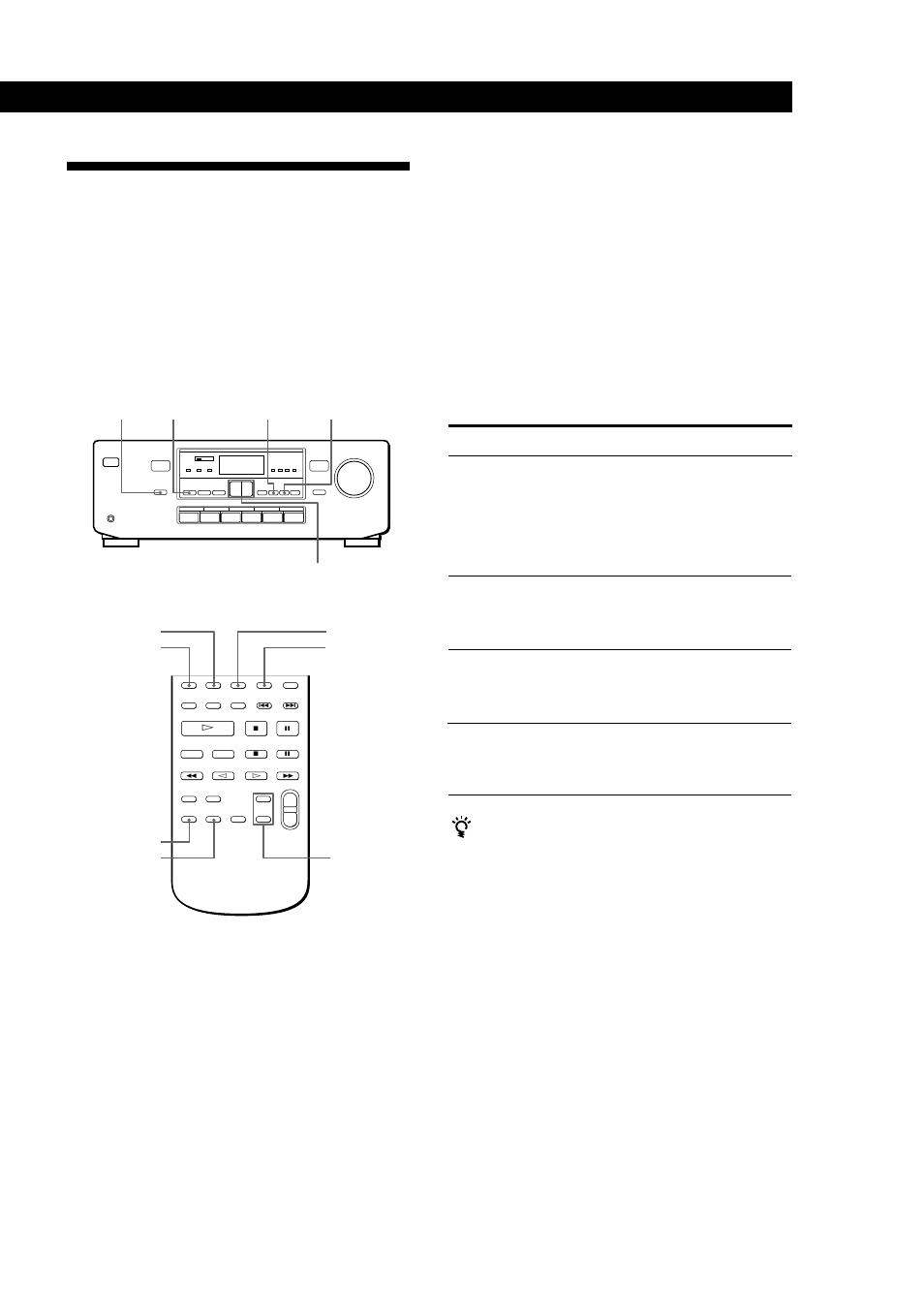 Using sound fields selecting the centre mode, Continued) | Sony TA-AV561A User Manual | Page 11 / 60