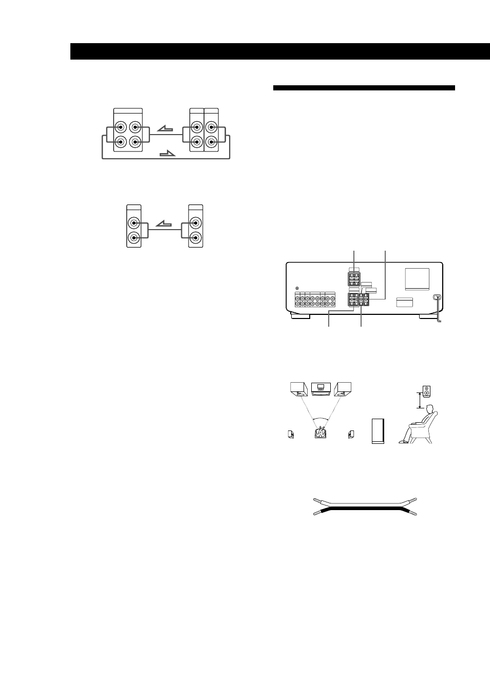 Raccordement d’enceintes, Que faire ensuite, Préparatifs | Aperçu | Sony TA-AV561A User Manual | Page 26 / 60