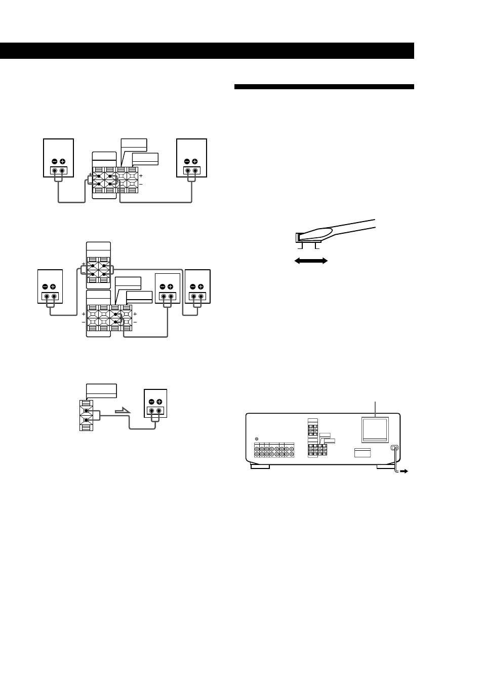 Raccordement au courant secteur, Préparatifs raccordements, Que faire ensuite | Branchement du cordon d’alimentation secteur | Sony TA-AV561A User Manual | Page 27 / 60