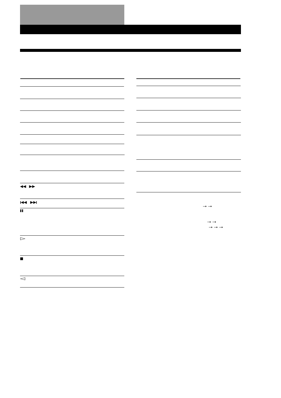 Description des touches de la télécommande | Sony TA-AV561A User Manual | Page 39 / 60
