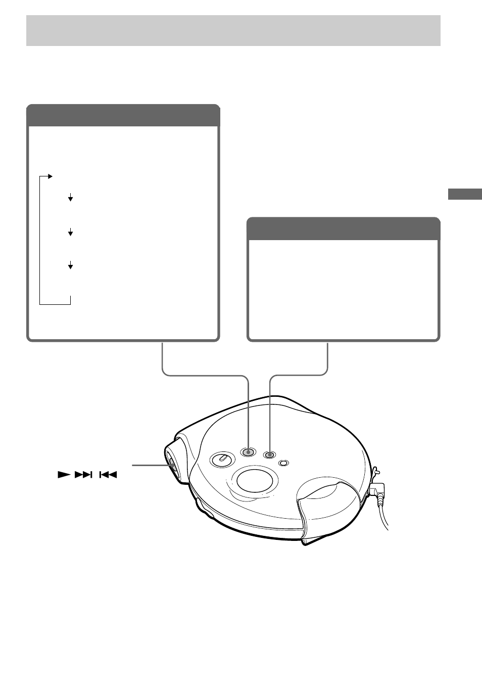 Playback options | Sony D-SJ301 User Manual | Page 9 / 24