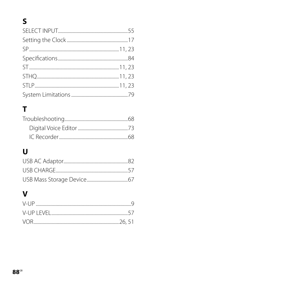 Sony ICD-SX77 User Manual | Page 88 / 92