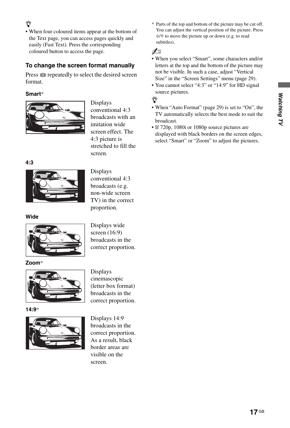 Sony BRAVIA 3-298-969-61(1) User Manual | Page 17 / 84