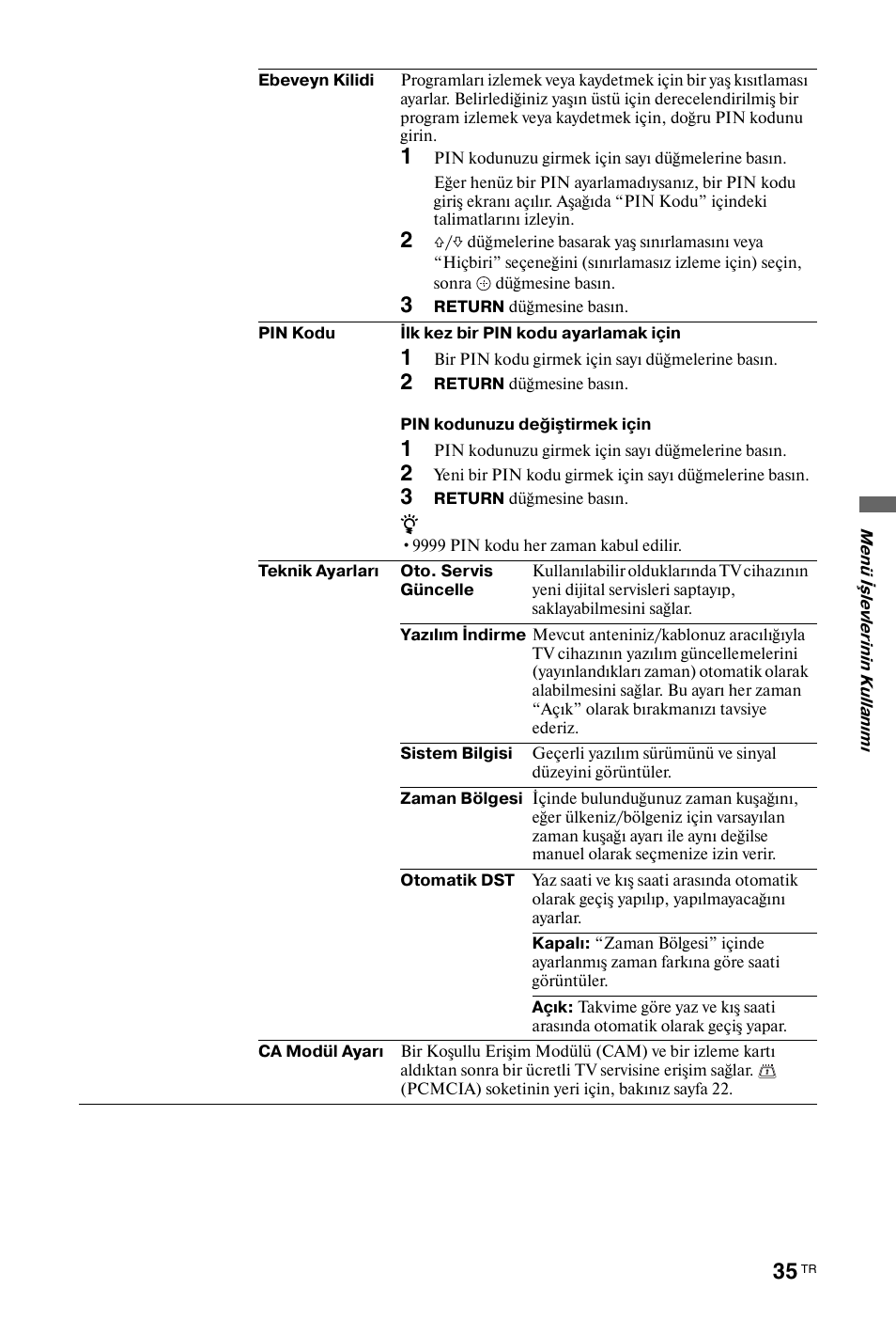 A 35 | Sony BRAVIA 3-298-969-61(1) User Manual | Page 73 / 84