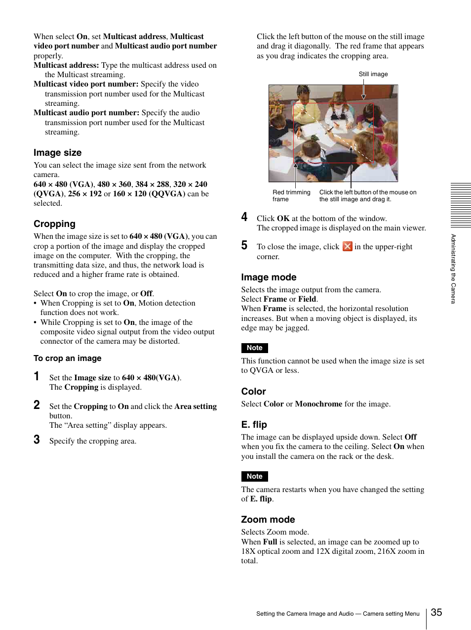 Sony IPELA SNC-RZ25P User Manual | Page 35 / 81