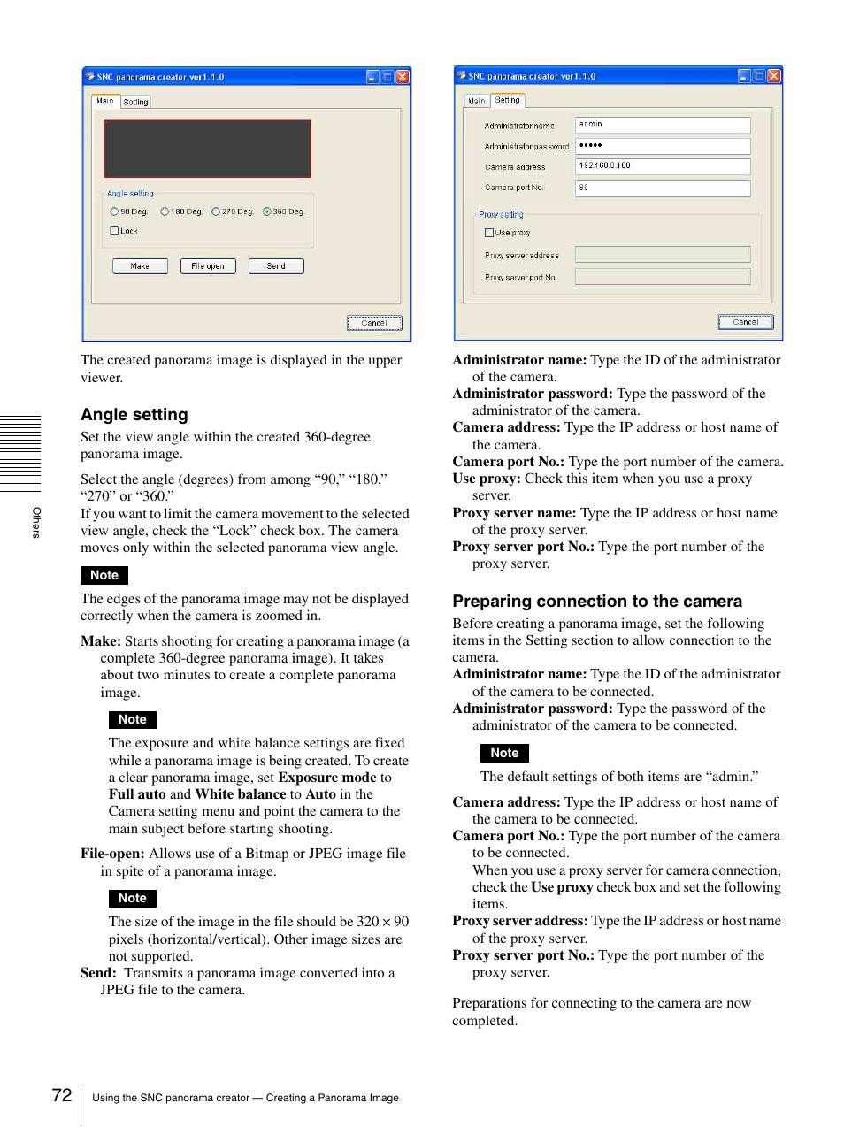 Sony IPELA SNC-RZ25P User Manual | Page 72 / 81