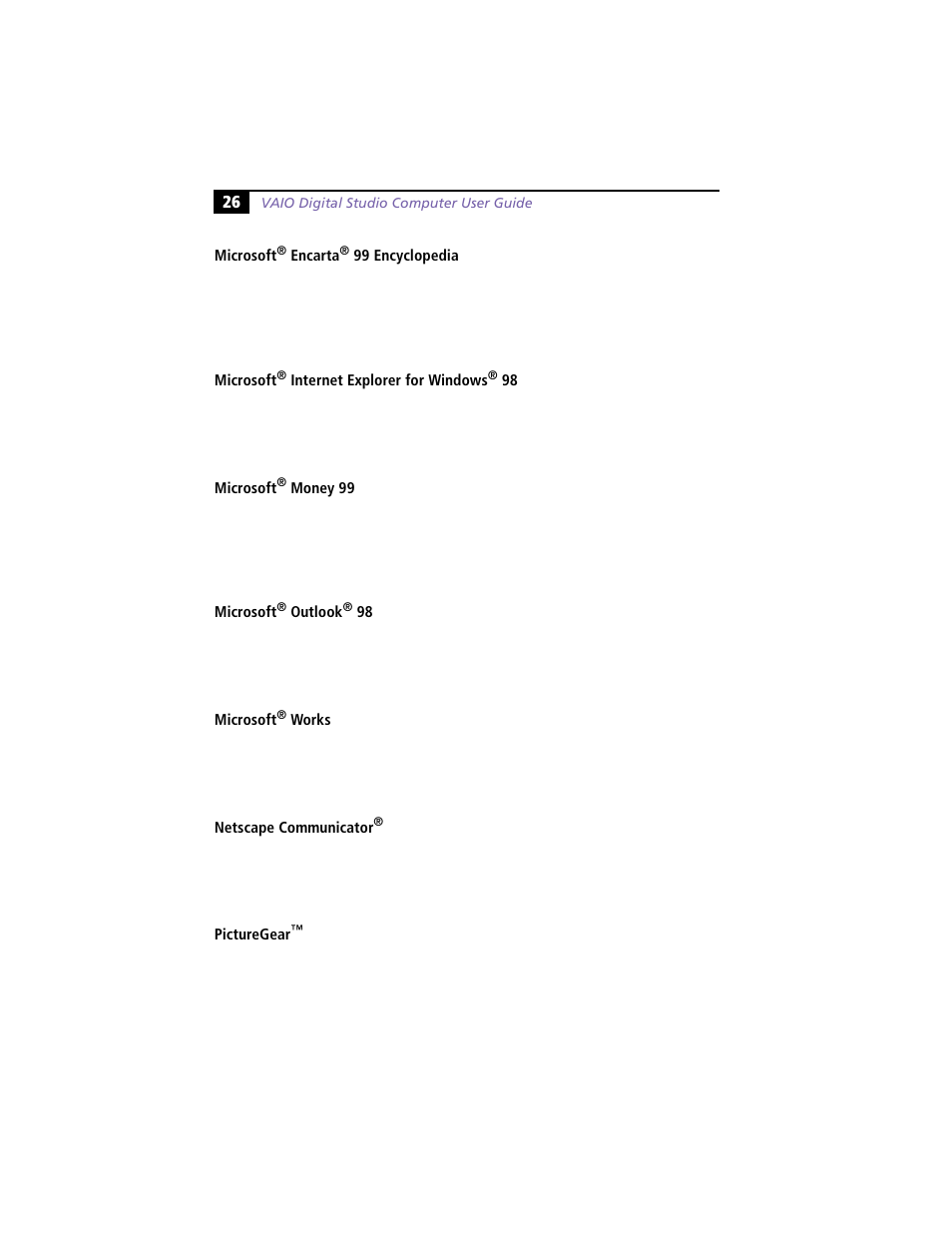 Sony PCV-R528DS User Manual | Page 30 / 40