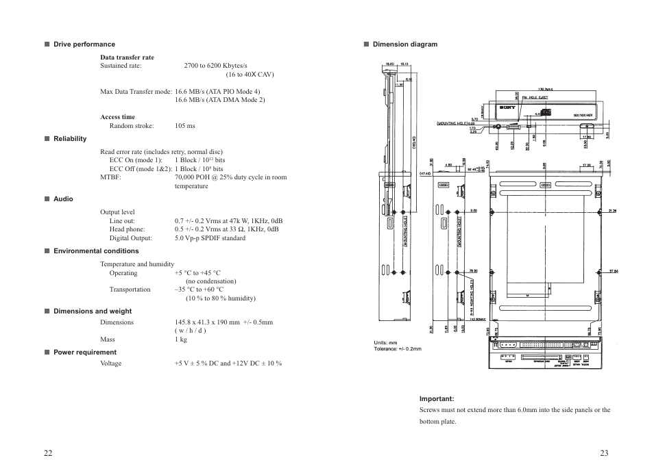 Sony CRX-1611 User Manual | Page 14 / 15