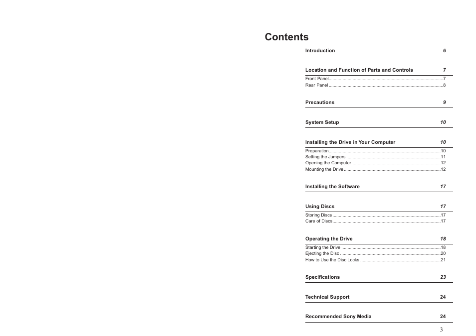 Sony CRX-1611 User Manual | Page 4 / 15