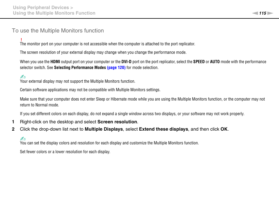 Sony VAIO VPCZ11 User Manual | Page 115 / 205