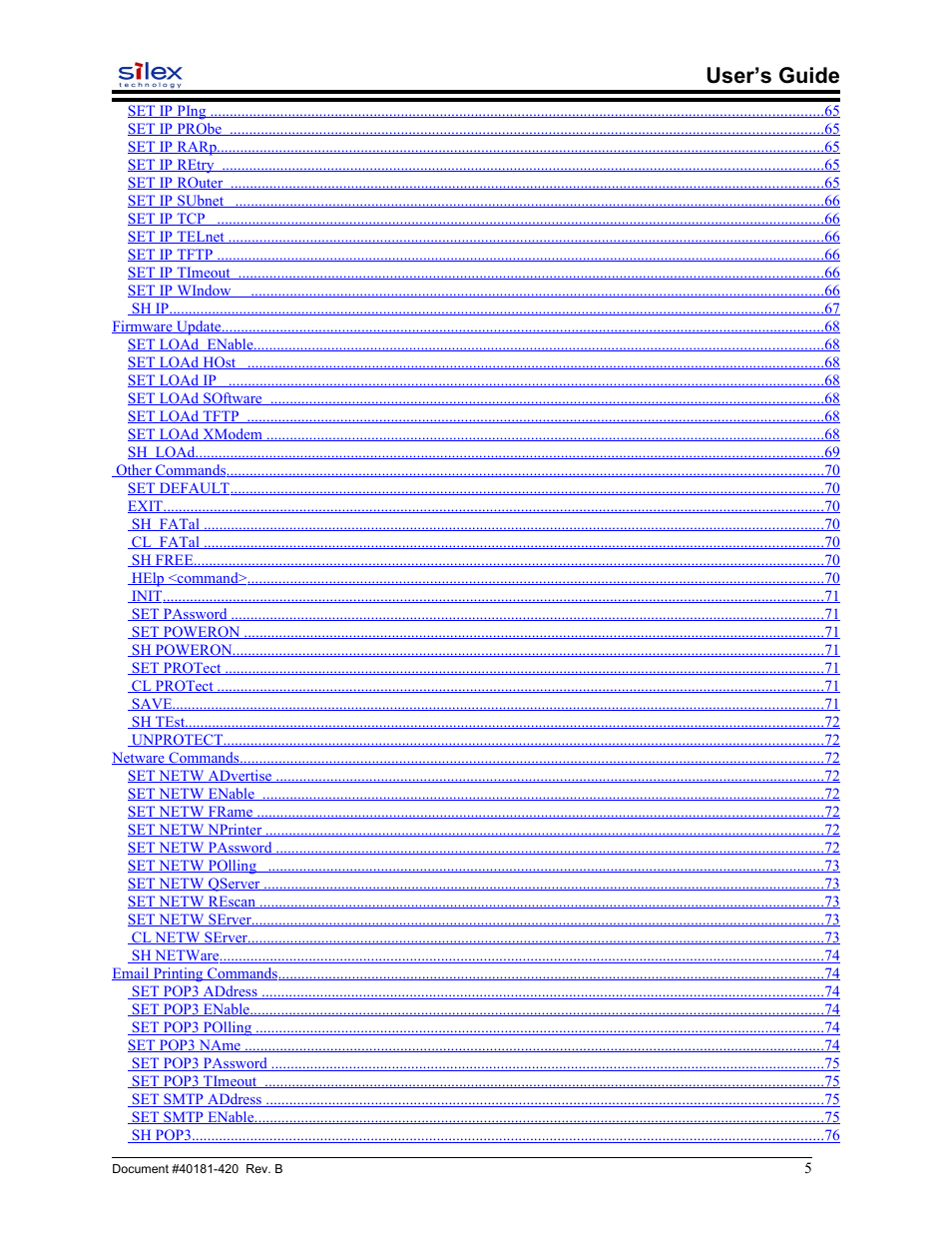 User’s guide | Sony SX-215 User Manual | Page 5 / 87