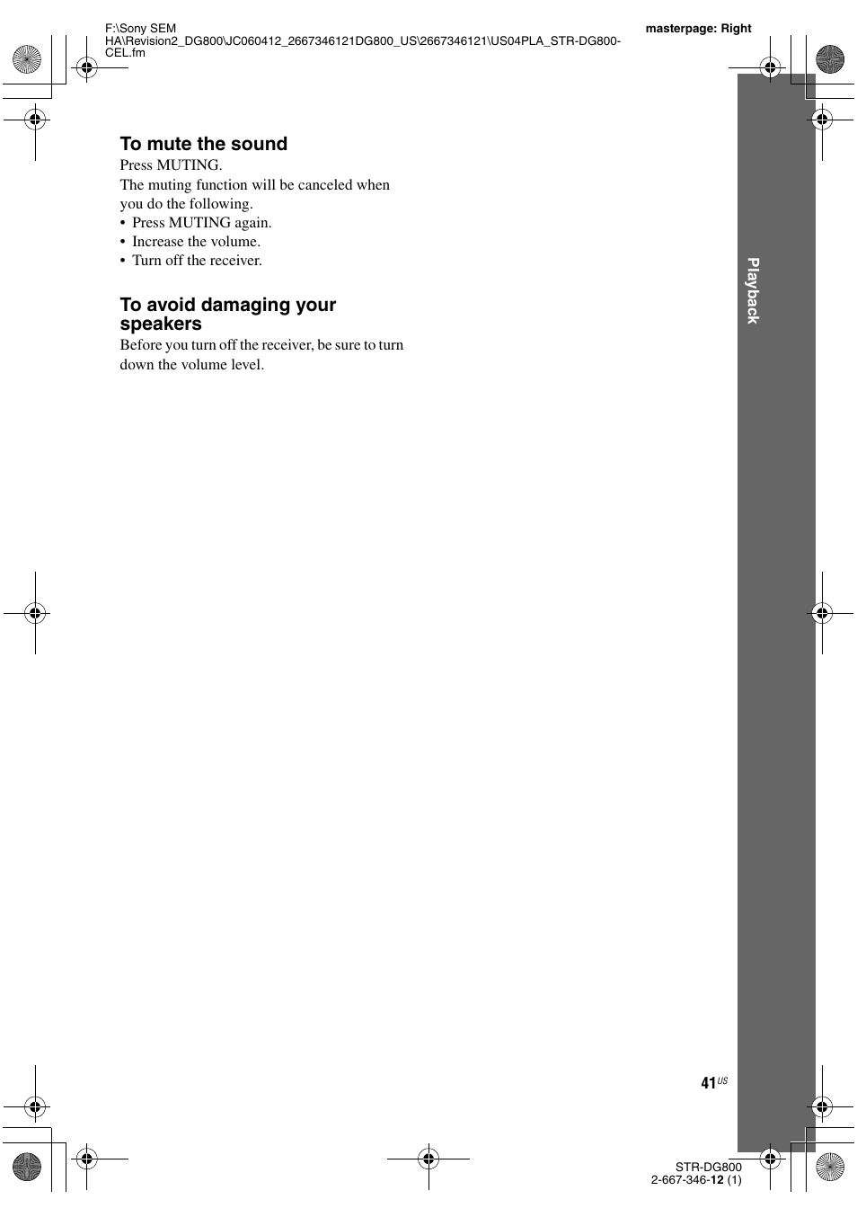 Sony STRDG800 User Manual | Page 41 / 100