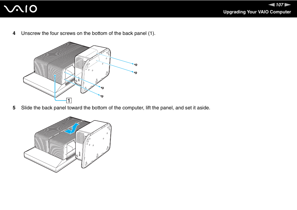 Sony VGC-VA10G User Manual | Page 107 / 169