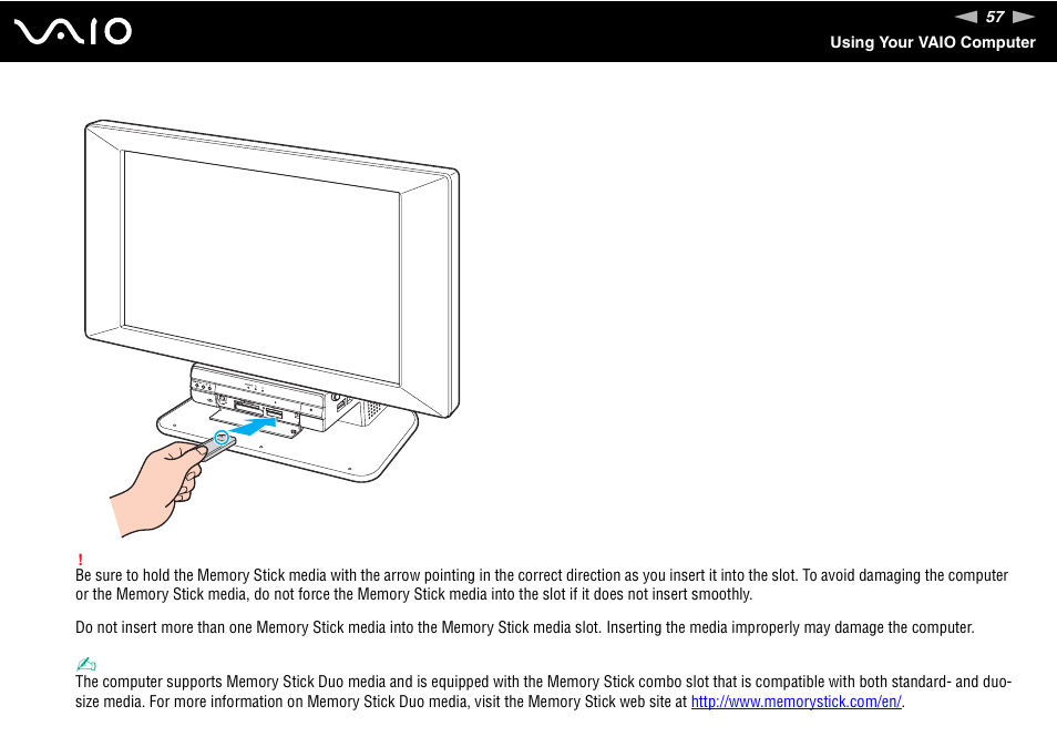 Sony VGC-VA10G User Manual | Page 57 / 169