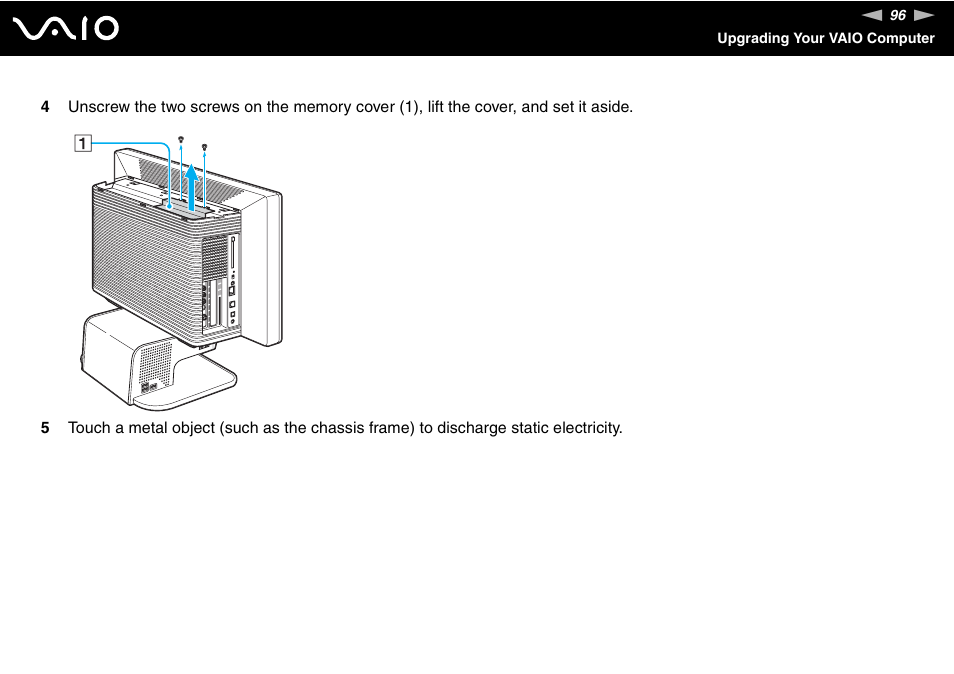 Sony VGC-VA10G User Manual | Page 96 / 169