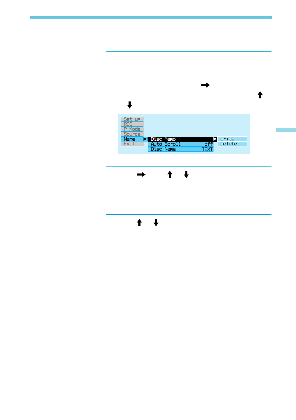 Erasing a disc title | Sony XES User Manual | Page 29 / 72