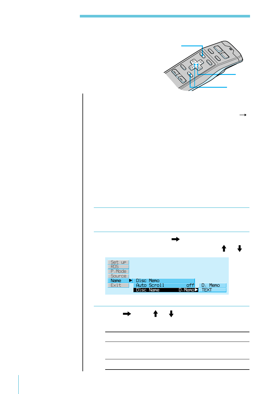 Viewing cd text information, Selecting the disc title display | Sony XES User Manual | Page 32 / 72