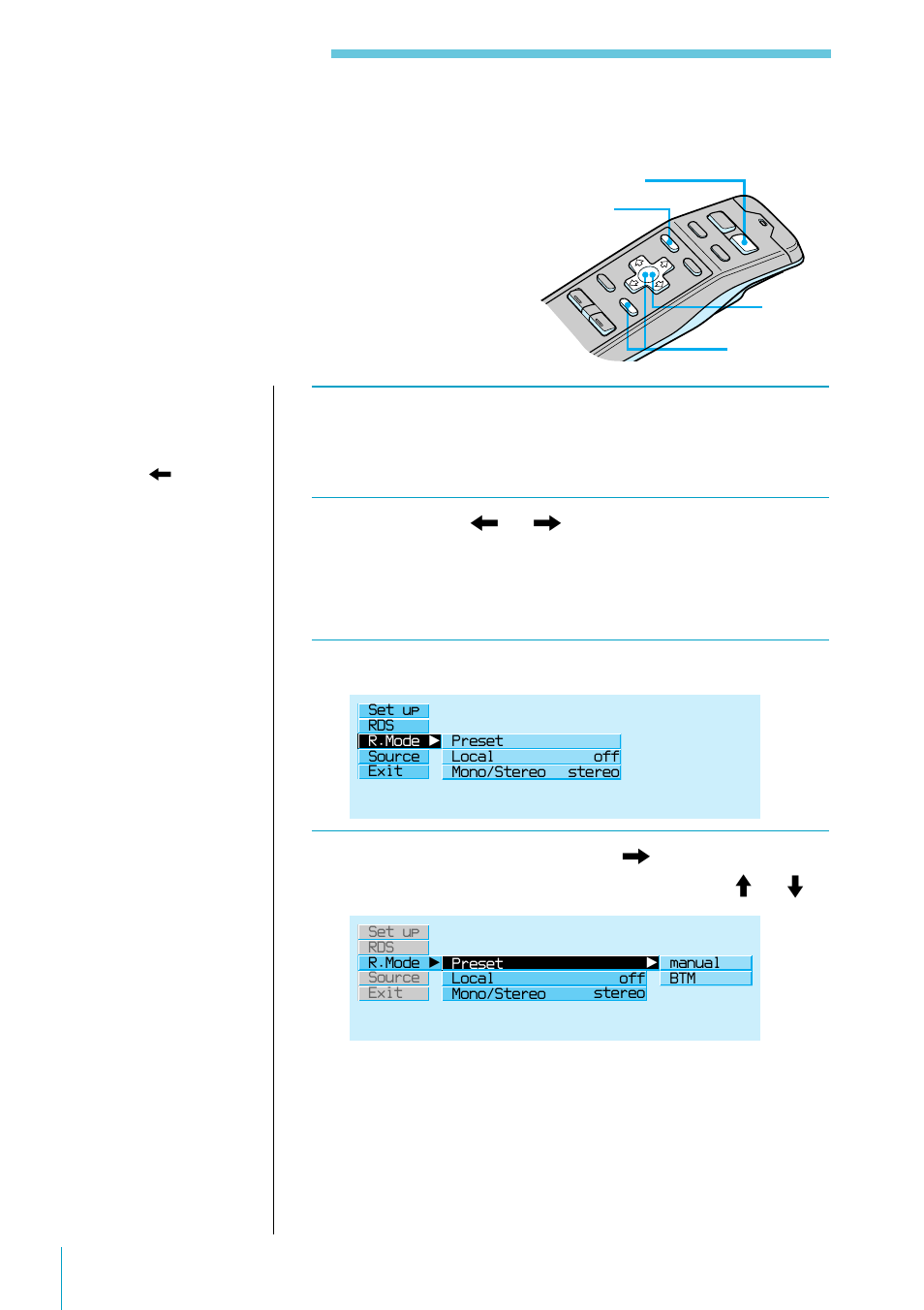 Specifying the station frequency | Sony XES User Manual | Page 40 / 72
