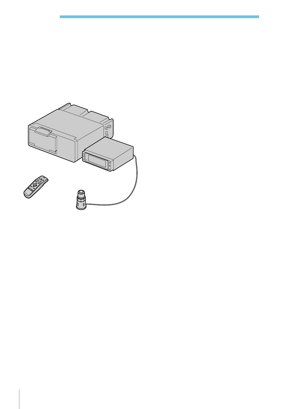 Overview, Overview of the system | Sony XES User Manual | Page 6 / 72