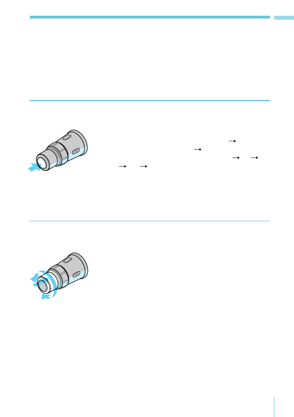 Using the rotary remote, Basic operations | Sony XES User Manual | Page 9 / 72