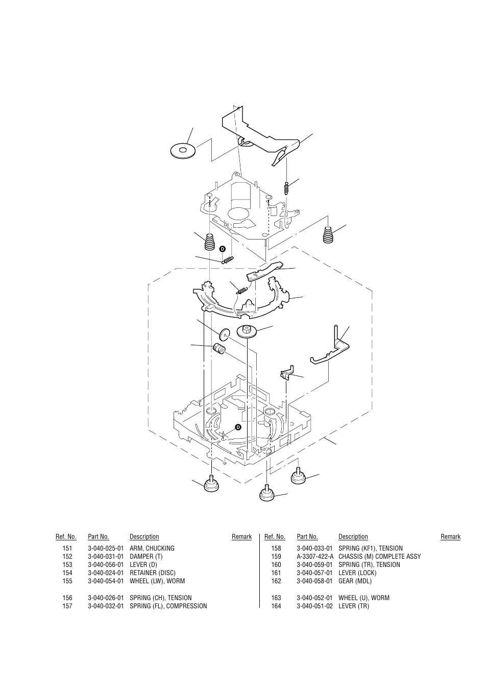 Cd mechanism section (2) | Sony CDX-CA530X User Manual | Page 31 / 40