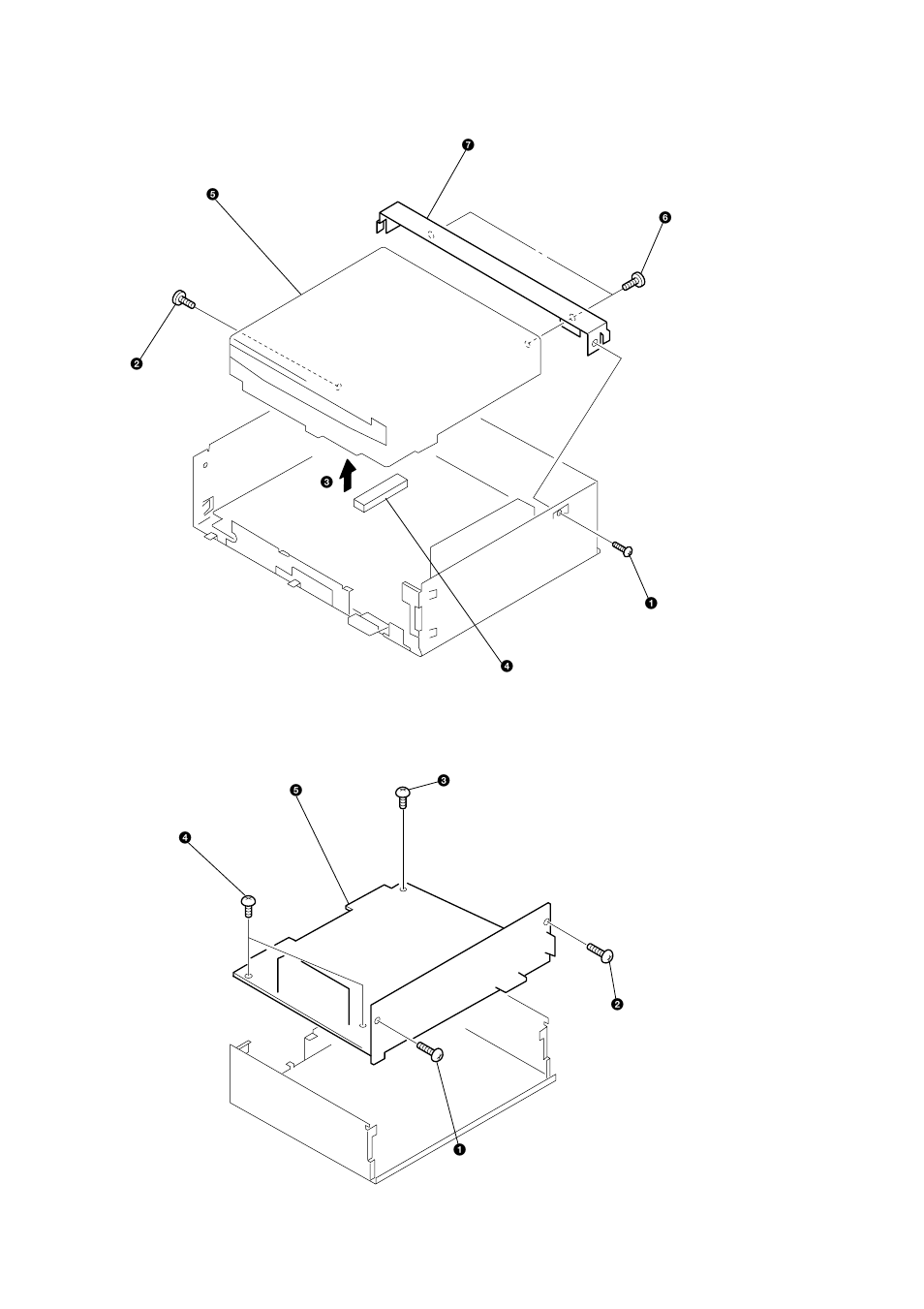 Cd mechanism block, Main board | Sony CDX-CA530X User Manual | Page 8 / 40