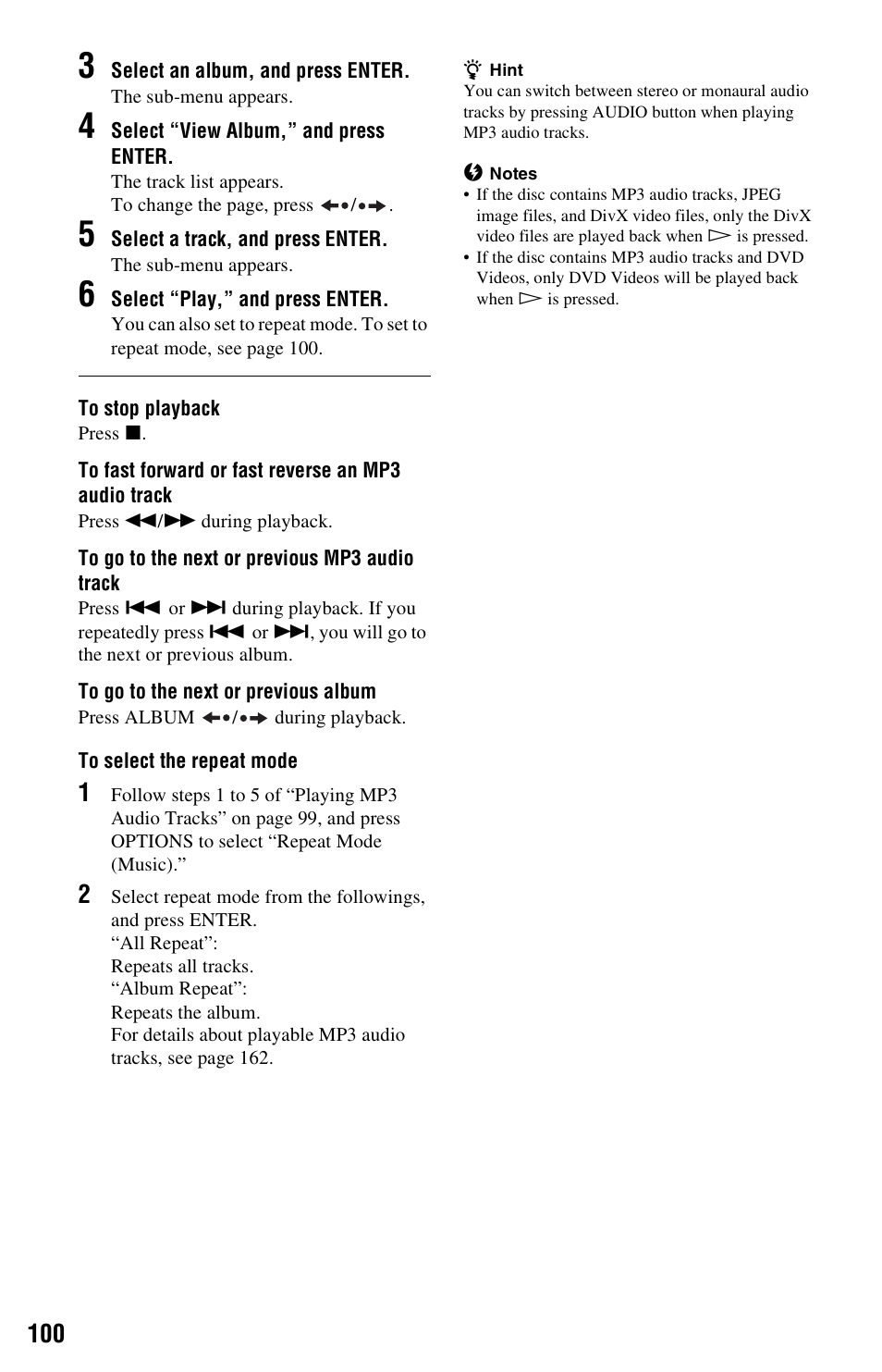 Sony RDR-HXD1065 User Manual | Page 100 / 172