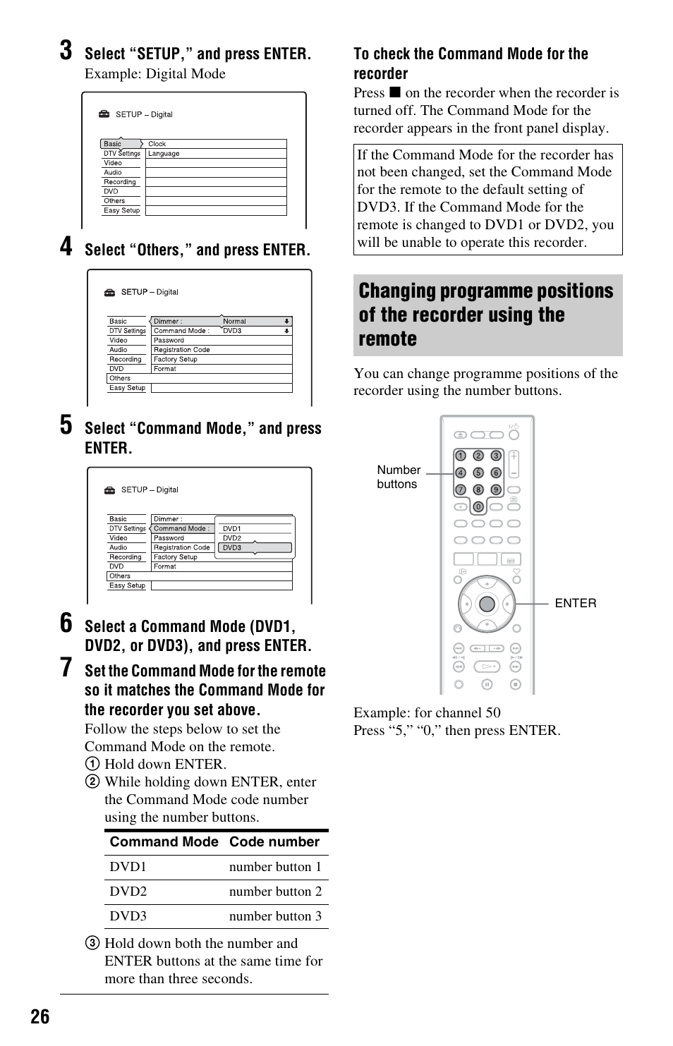 Sony RDR-HXD1065 User Manual | Page 26 / 172