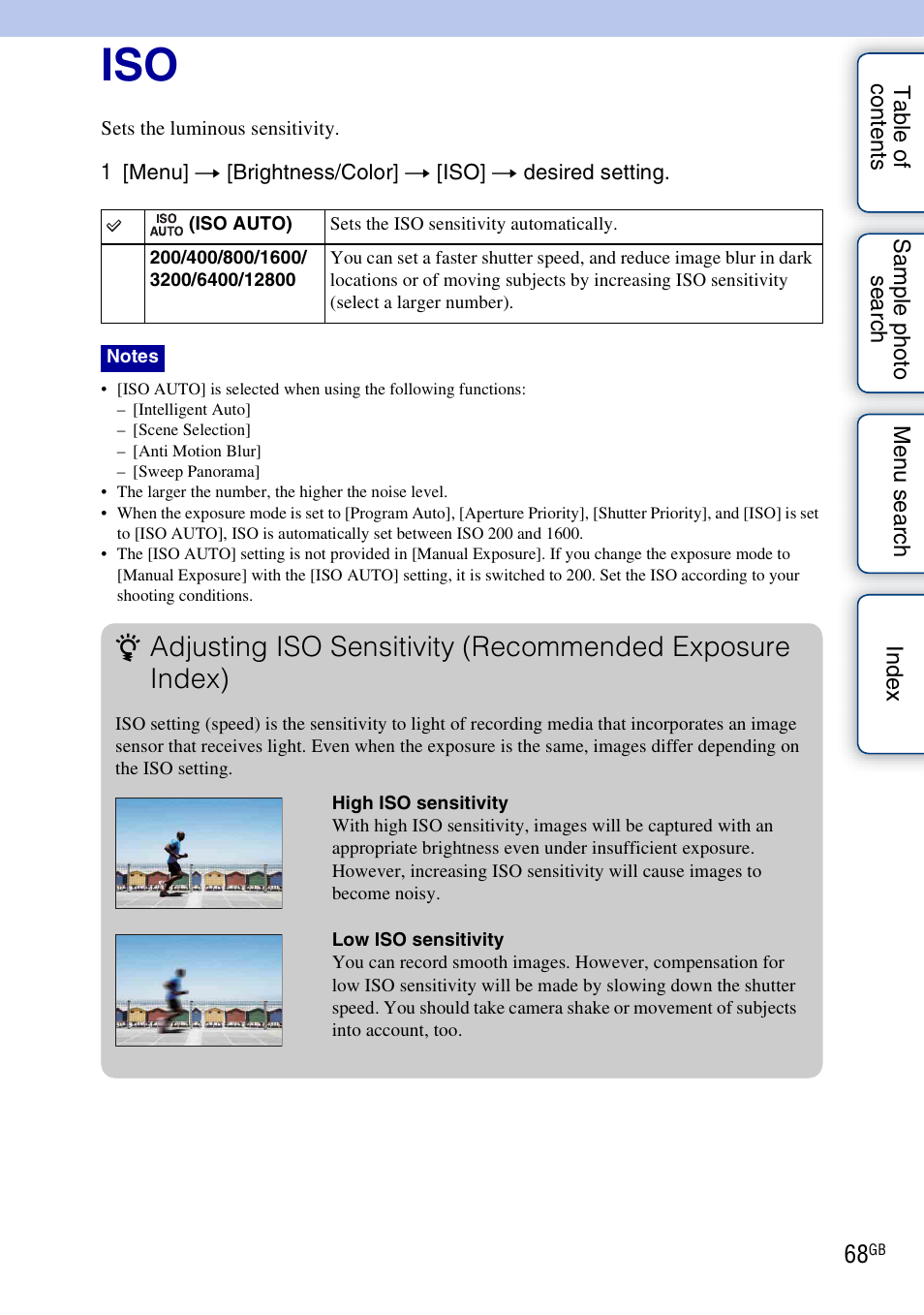 Sony NEX-3 User Manual | Page 68 / 159