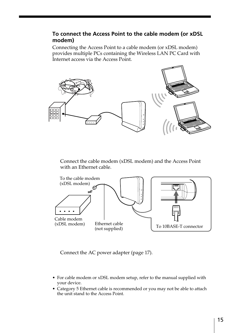 Sony PCWA-A100 User Manual | Page 15 / 28