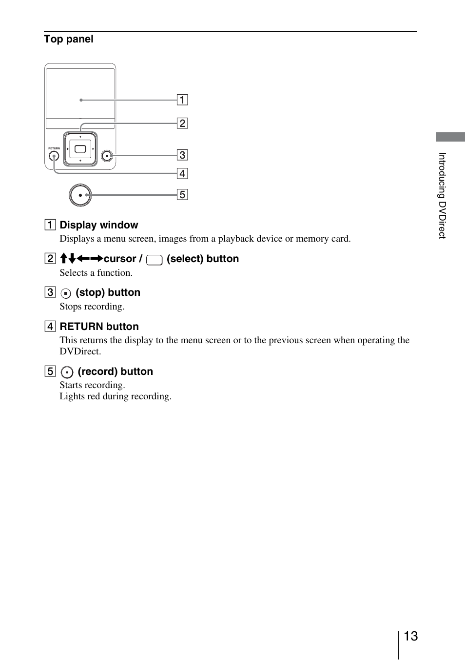 Sony VRD-MC5 User Manual | Page 13 / 84
