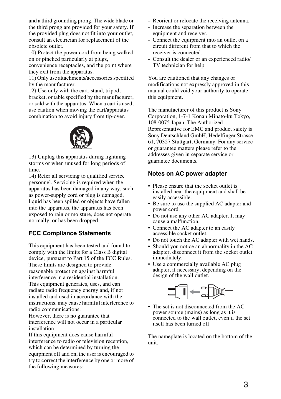 Sony VRD-MC5 User Manual | Page 3 / 84