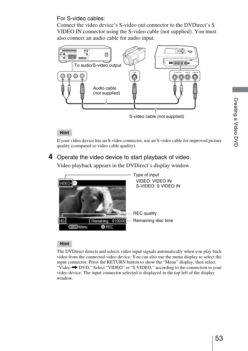 Sony VRD-MC5 User Manual | Page 53 / 84