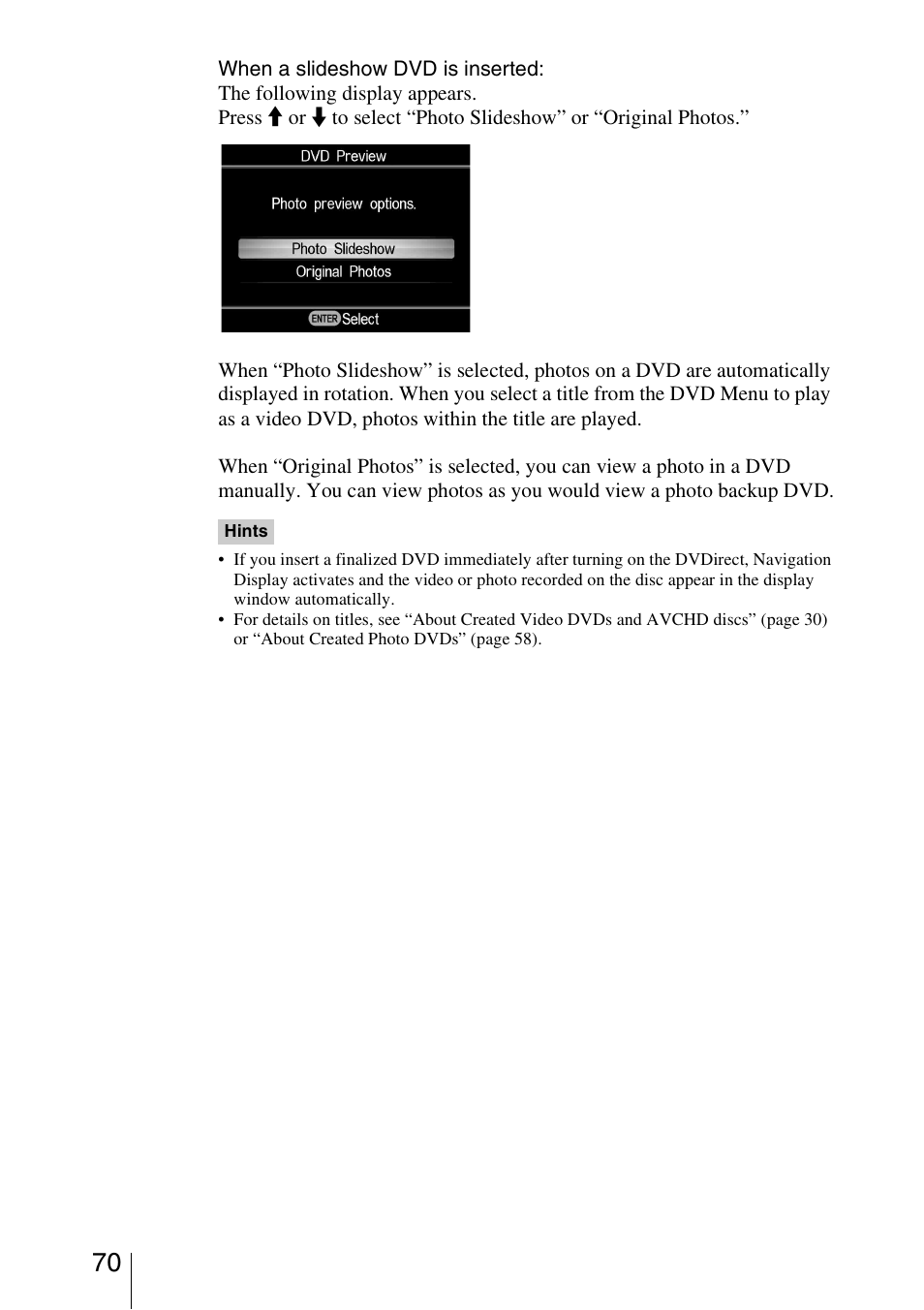 Sony VRD-MC5 User Manual | Page 70 / 84